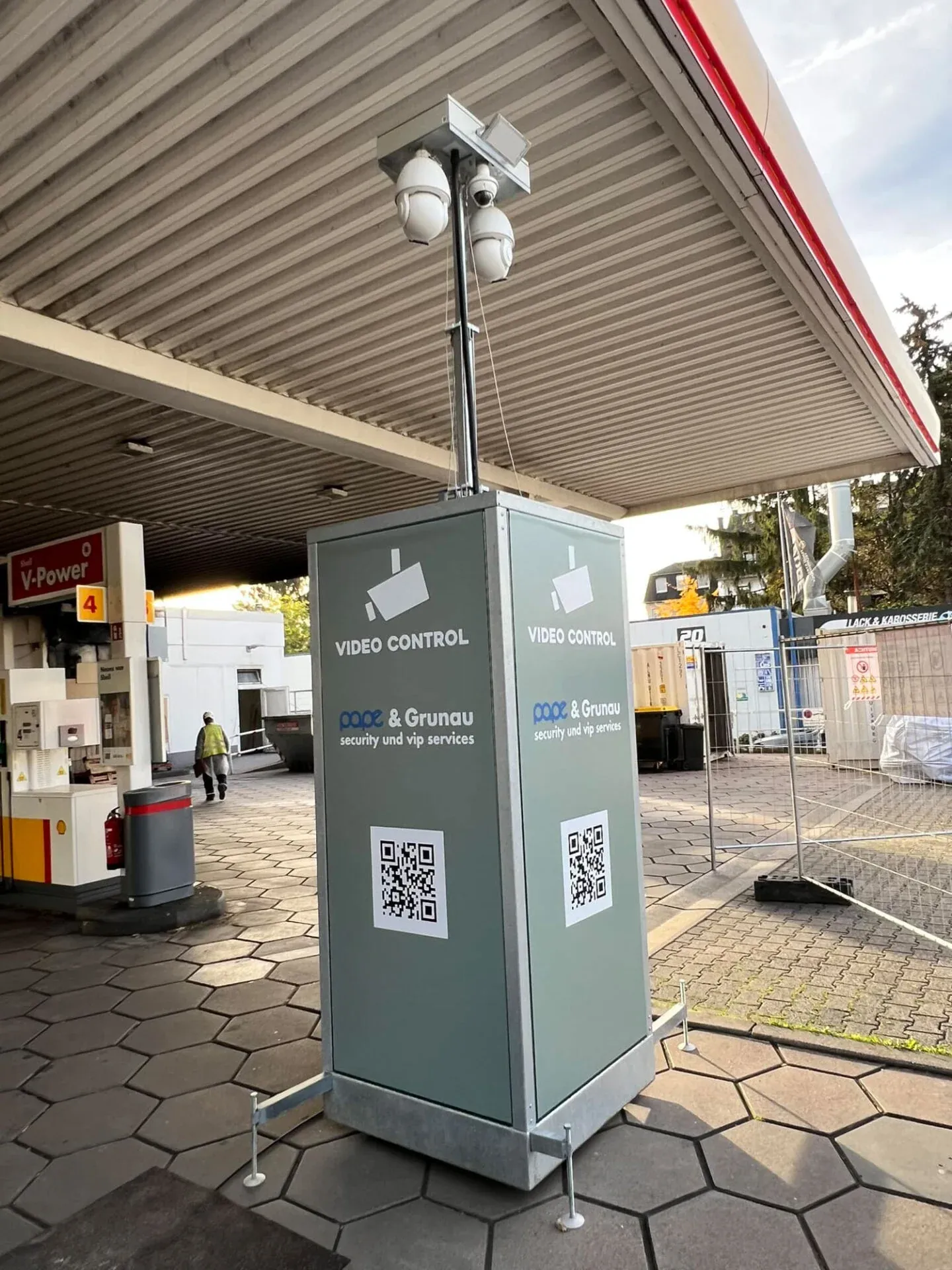 Mobiler Videoturm von pape & Grunau GmbH